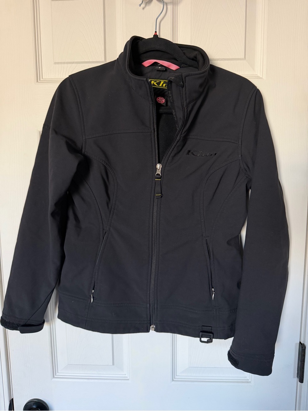 Klim Whistler Jacket Women's Black Softshell Full Zip WindStopper Small